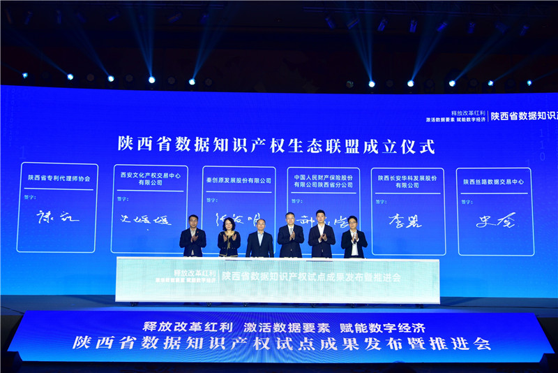 <strong>陕西省数据知识产权试点成果发布暨推进会举行</strong>