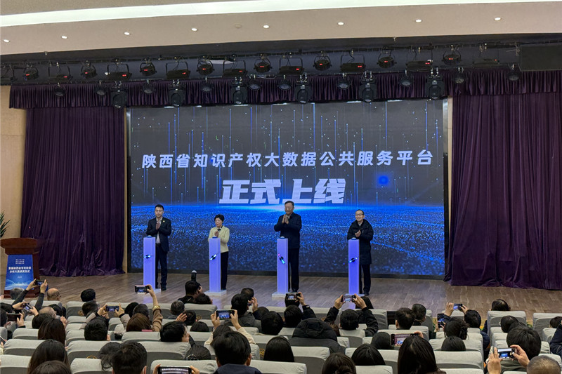 陕西省知识产权大数据公共服务平台正式上线运