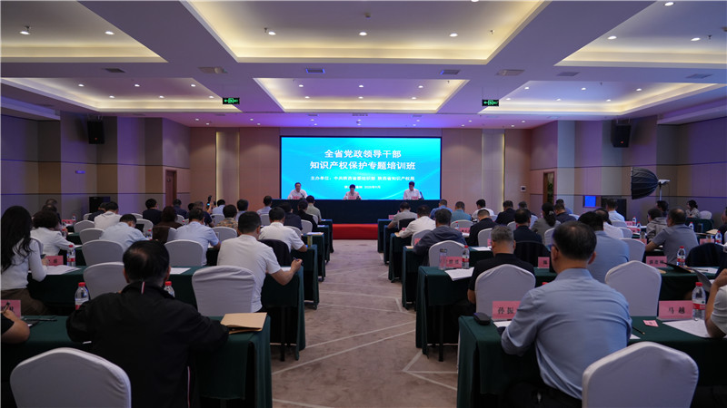 陕西省举办2025年全省党政领导干部知识产权保护